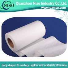 Nonwoven respirable suave para la fabricación del pañal con SGS (HK-026)